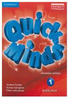 03 Quick Minds 1 AB For Ukraine R PDF [PDF]