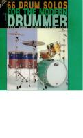 66 Drum Solos For The Modern Drummer PDF PDF Free [PDF]