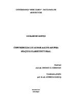 Alvar Aalto Spatiul Arhitectural [PDF]