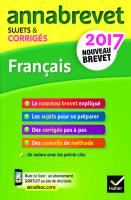 Annales Annabrevet 2017 Francais