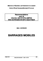 Barrages Mobiles