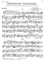 Bartók: 6 Danze Rumene (Violino e Pianoforte)