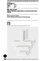 Cei 3-18 6 Segni Grafici Per Schemi - Produzione Trasformazione E Conversione Dell'Energia Elettrica - 2°