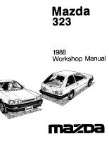 Complete 1988 Mazda 323 Workshop Manual [PDF]