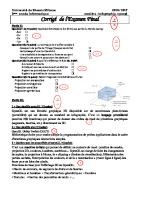 Corrig D Examen Infographie 2017 2