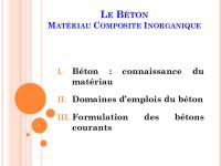 Cours BÃ©ton