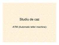 Diagrame Use-Case ATM