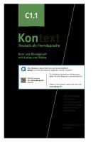 Kontext C1.1. Kurs- Und Übungsbuch [PDF]