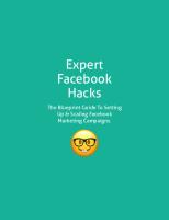 Expert Facebook Hacks: The Blueprint Guide To Setting Up & Scaling Facebook Marketing Campaigns [PDF]