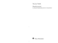 Filosofia teoretica: le domande fondamentali : percorsi e interpretazioni
 8842493104, 9788842493105 [PDF]