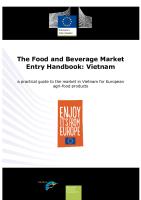 Food and Beverage Vietnam Market Entry Handbook-2016 - EU Commission