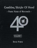 Gambling Sleight of Hand Volume One (Steve Forte)