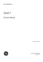 GE Vivid 7 - User Manual PDF