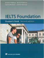 Ielts Foundation Second Edition [PDF]