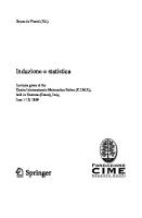 Induzione e statistica [Reprint of the 1st ed.]
 978-3-642-10931-7, 978-3-642-10934-8