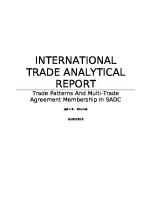 International Trade Effects in Malawi and Bostwana