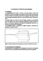 La Stratigraphie Et L - Échelle Des Temps Géologiques