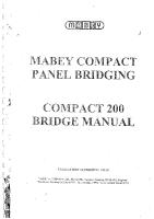 Mabey Compact Panel Bridging Compact 200 [PDF]