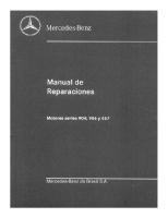 Manual de Reparación Mercedez 904-906