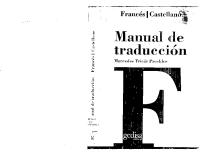 Manual de Traduccion Frances Castellano