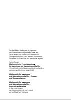 Mathematik fuer Ingenieure und Naturwissenschaftler [Band 2]
 9783834803047, 3834803049 [PDF]