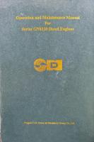 Ningbo GN8320 engine manual [PDF]