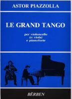 Piazzolla - Le Grand Tango - Cello or Viola and Piano PDF