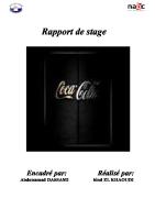 Rapport de Stage-Coca Cola
