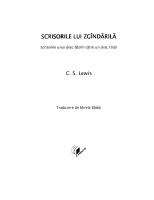 Scrisorile lui Zgîndărilă  
 9739559719