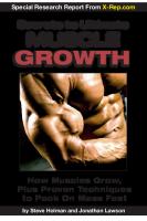 Secrets To Ultimate Muscle Growth [PDF]