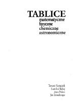 Tablice matematyczne, fizyczne, chemiczne i astronomiczne [8 ed.]
 83-7391-162-6