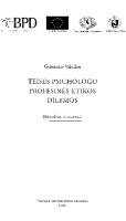 Teises psichologo profesines etikos dilemos
 978-9955-33-284-8