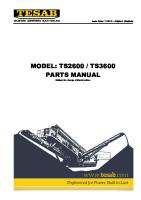 TS2600 - TS3600 Parts Manual 11-2016 [PDF]