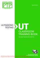 Ultrasonic Testing Classroom Training Book, 2nd Ed.