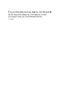 Unternehmensrechnung, Anreiz und Kontrolle : die Messung, Zurechnung und Steuerung des Erfolges als Grundprobleme der Betriebswirtschaftslehre ; mit 37 Tabellen [3., vollst. überarb. Aufl]
 3540258914, 9783540258919