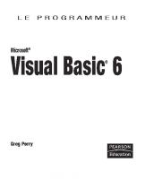 Visual Basic 6  
 2744022659, 9782744022654 [PDF]