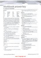 Workbook Answer Key - Interchange Level 2-TB [PDF]